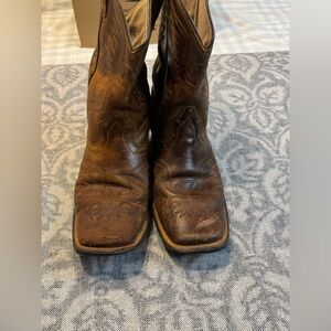 Ariat Tan Leather Western Boots